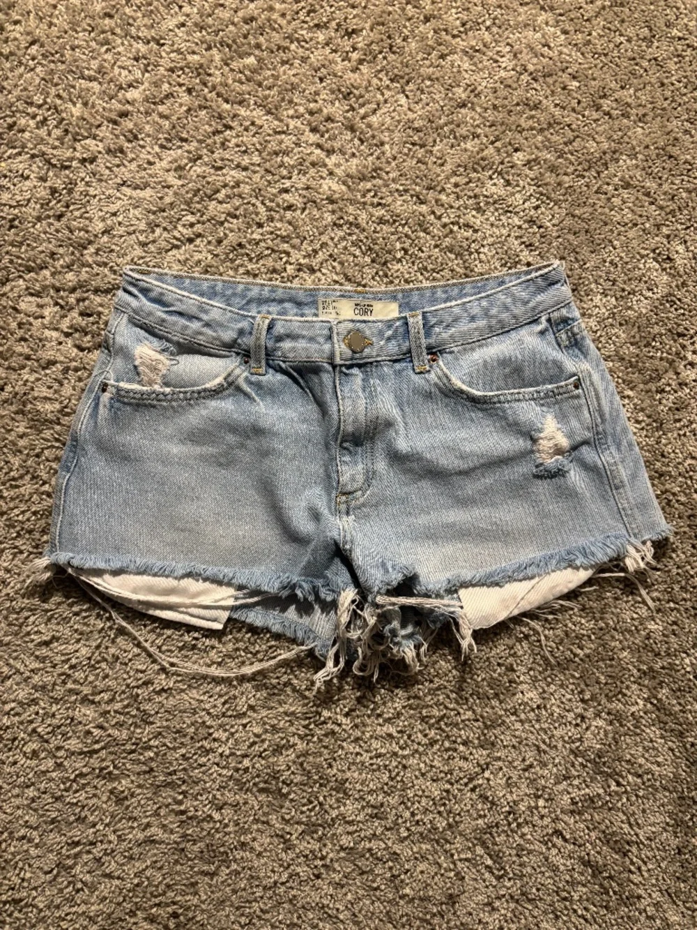 Topshop Cory Denim Shorts